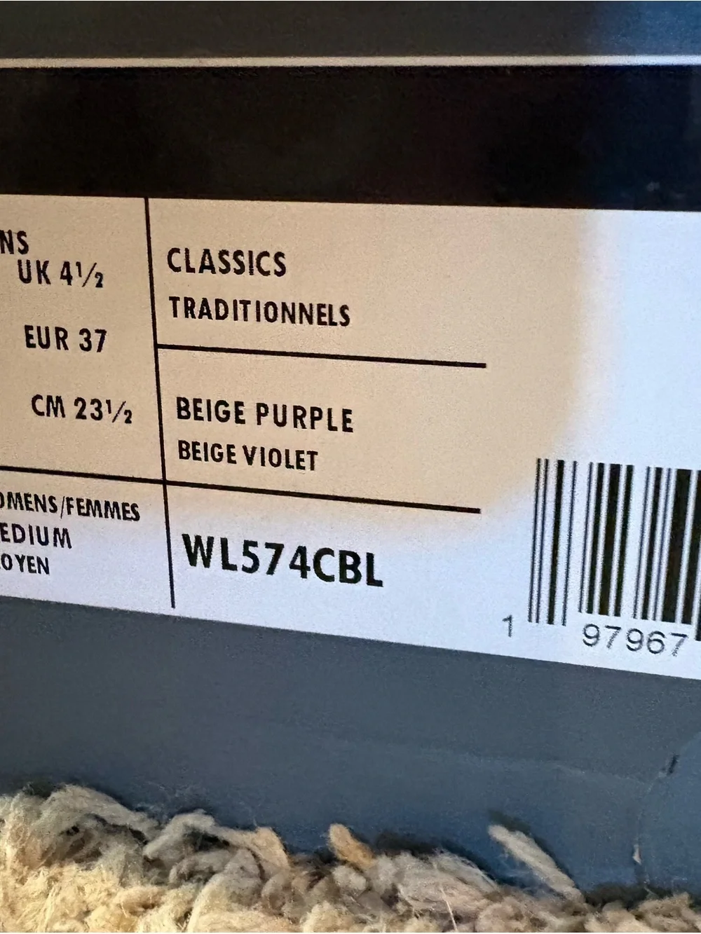 New Balance retro style